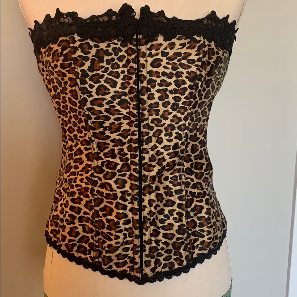 Leopard Corset